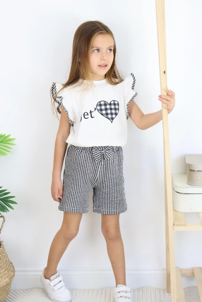 Jet Love Baskılı İkili Takım - 2