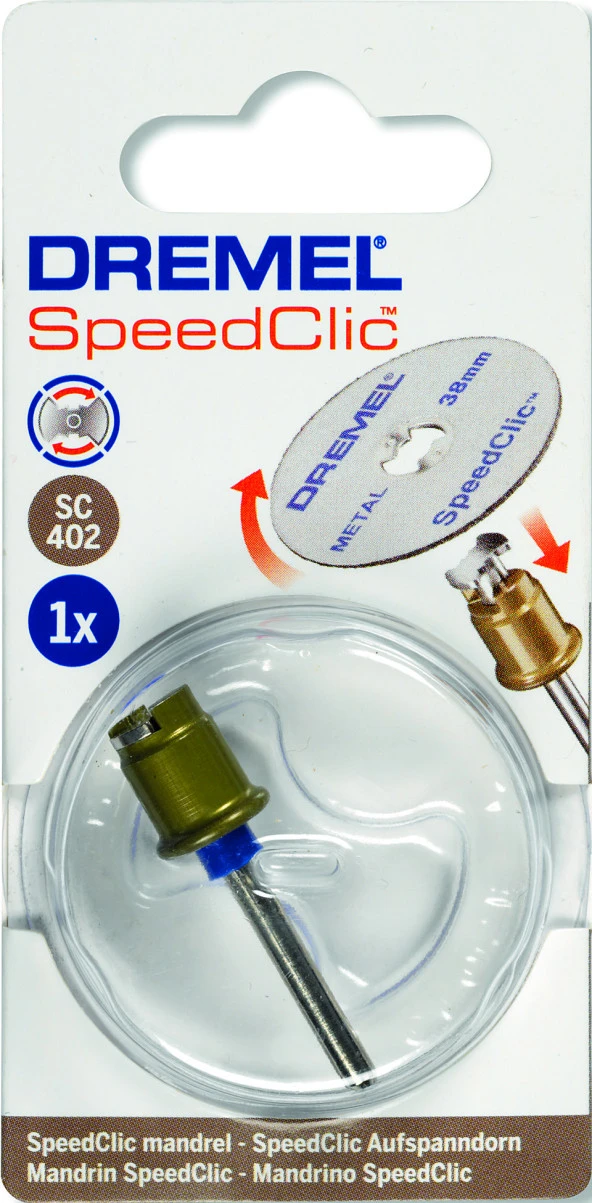 DREMEL® EZ SpeedClic mandren (SC402) - 2