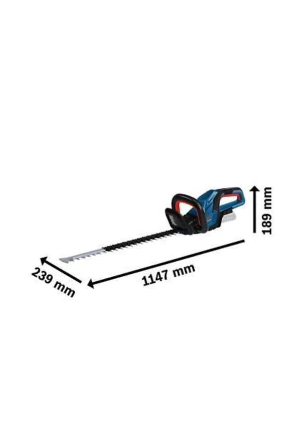 Bosch GHE 18V-60 Aküsüz Çit Budama Makinesi - 2