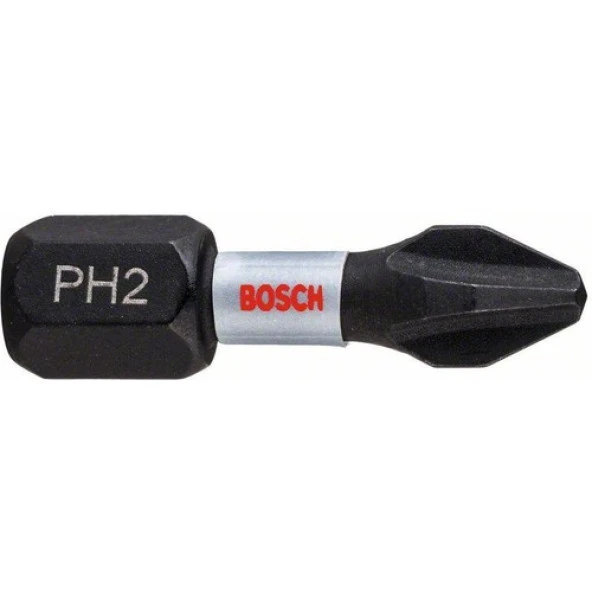 Bosch - Impact Control Serisi Vidalama Ucu PH2*25 mm 2'li