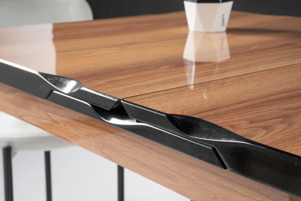 Erezoğulları Mobilya Yakamoz Alfa MDF Mutfak Masa Sandalye Takımı 80x130 - Resim 3