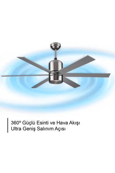 RBT486 BRW AYDINLATMALI TAVAN VANTİLATÖRÜ - Resim 2