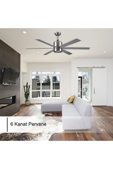 RBT486 BRW AYDINLATMALI TAVAN VANTİLATÖRÜ - Resim 4