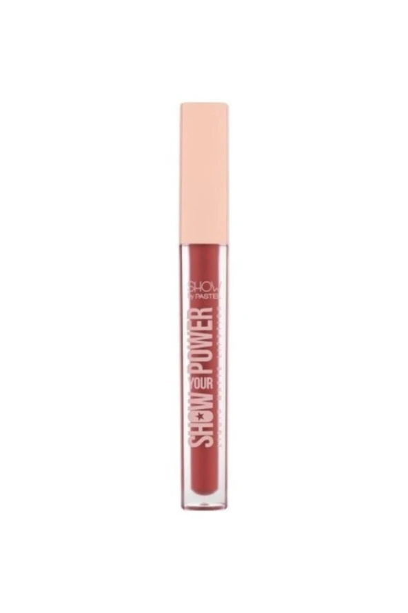 Show by Pastel Show Your Power Liquid Matte Lipstick - Likit Mat Ruj 604