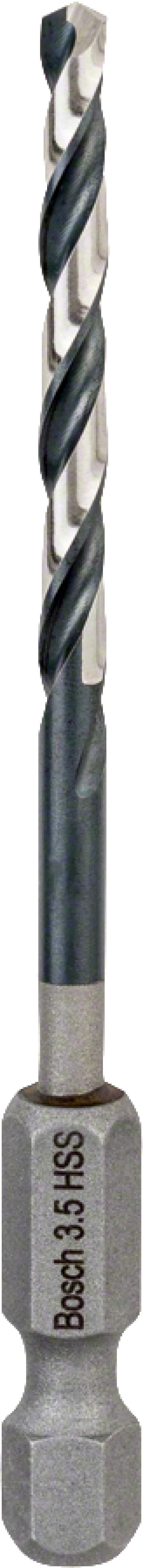 Bosch - Altıgen Şaftlı - Impact Control - HSS Metal Matkap Ucu 3,5*79mm