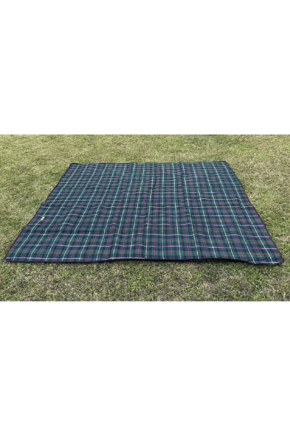 CAMPOUT PİKNİK ÖRTÜSÜ BÜYÜK EKOSE YEŞİL - 2