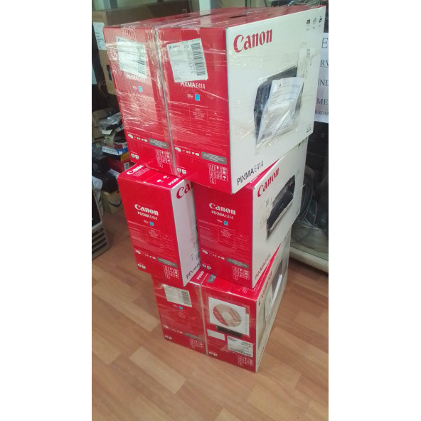 HEDİYELİ ÜRÜN!.. Canon Pixma E414 Çok Fonksiyonlu Yazıcı - ( SIFIR-Kartuşsuz ) Mürekkep Püskürtmeli Yazıcı - 2