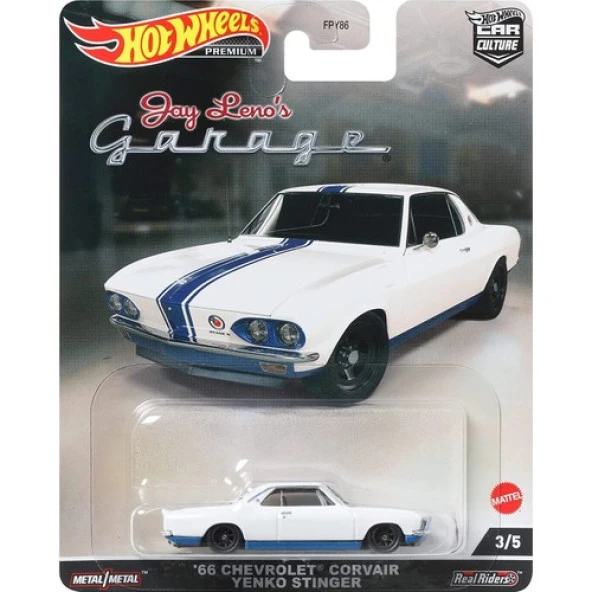 Hot Wheels Premium 66 Chevrolet Corvair Yenko Stinger FPY86 HCJ84