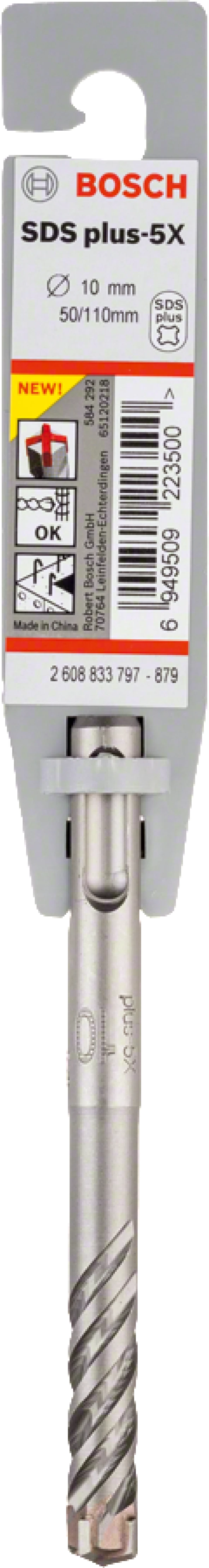 Bosch - SDS-Plus-5X Serisi Kırıcı Delici Matkap Ucu 10*110 mm - 2