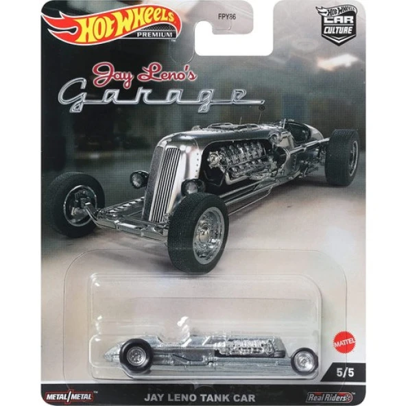 Hot Wheels Premium Jay Leno Tank Car FPY86 HCJ85