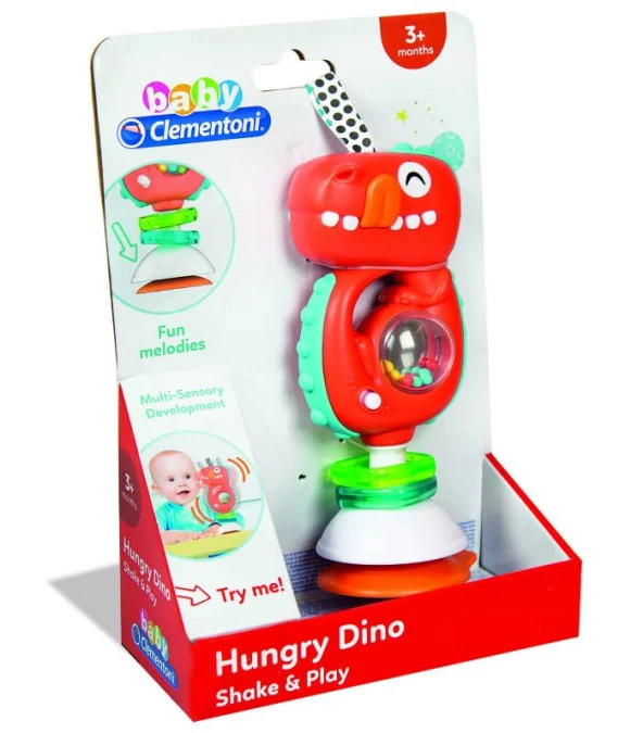 Baby Clementoni İnteraktif Hungry Dinazor Oyuncak - 3