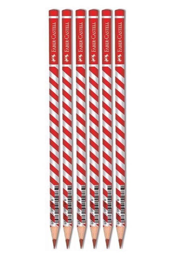 Faber Castell Siyah Kurşun Kalem 12 Adet Kırmızı Başlık Kalemi 6 Adet Sınav Silgisi 2 Adet Kalemtraş 4 Adet - 4