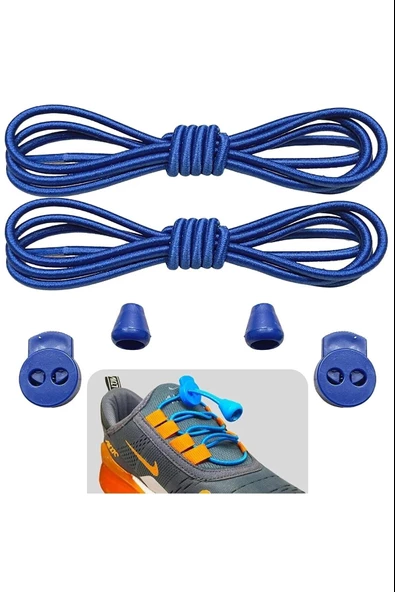 SRTfootcare LCY DÜZ Model Yuvarlak KİLİTLİ Bağcık 100 cm - 3