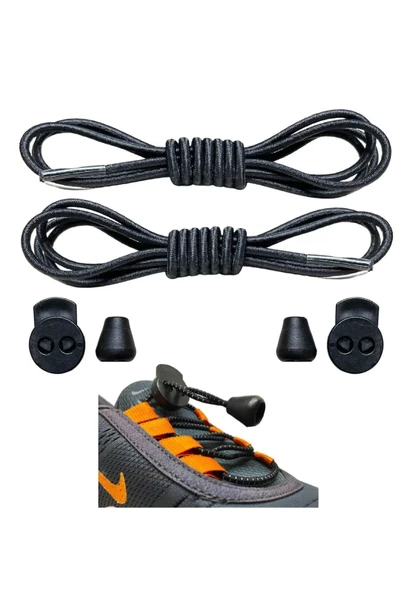 SRTfootcare LCY DÜZ Model Yuvarlak KİLİTLİ Bağcık 100 cm