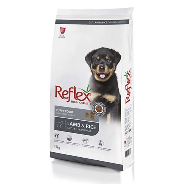 Reflex Puppy Kuzu Etli Pirinçli 15 kg Yavru Köpek Maması