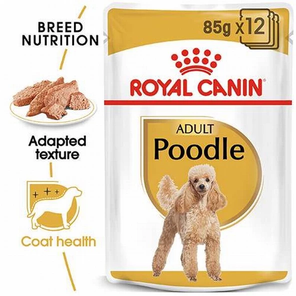 Royal Canin Poodle Pouch Adult Yetişkin Köpek Konservesi 6 Adet 85 Gr - Resim 2