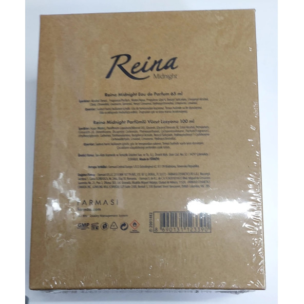 Farmasi Reina Midnight Edp + Vücut Losyonu 2'li Kadın Parfüm Seti - 3