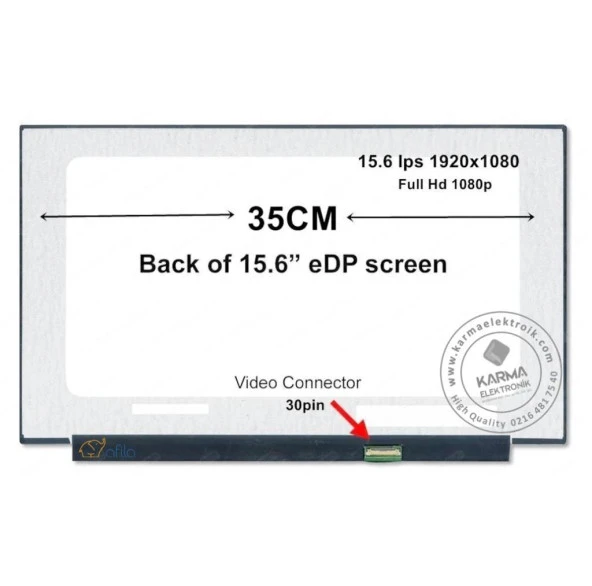 HP 250 G8 (4P3S3ES) Notebook uyumlu Lcd Ekran, Panel FHD - 3