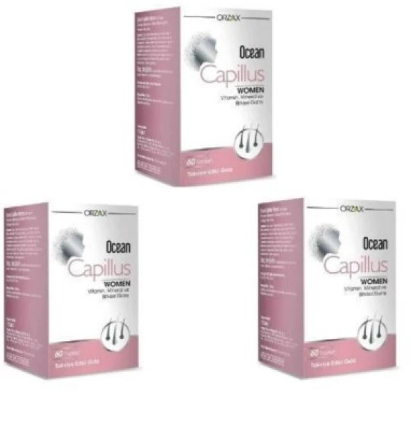 Ocean Capillus Women 60 Tablet X 3 Adet ürün görseli
