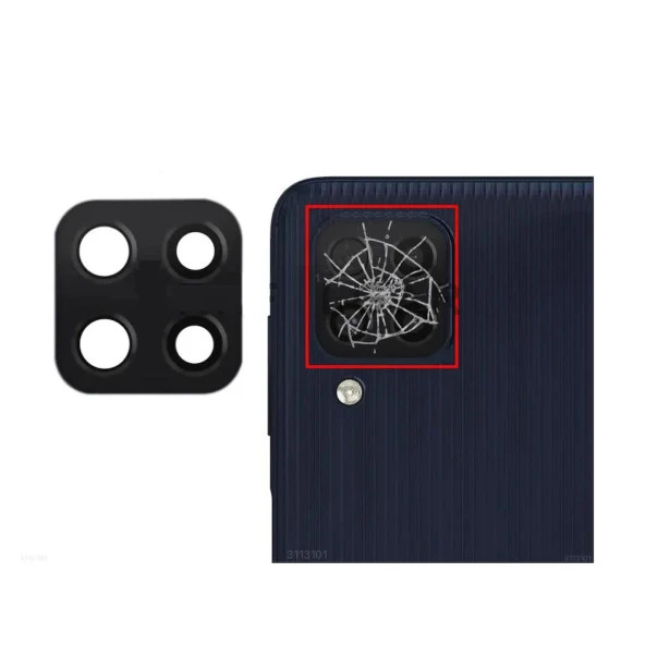 Samsung Galaxy M32 M325F İle Uyumlu Kamera Camı ürün görseli 1