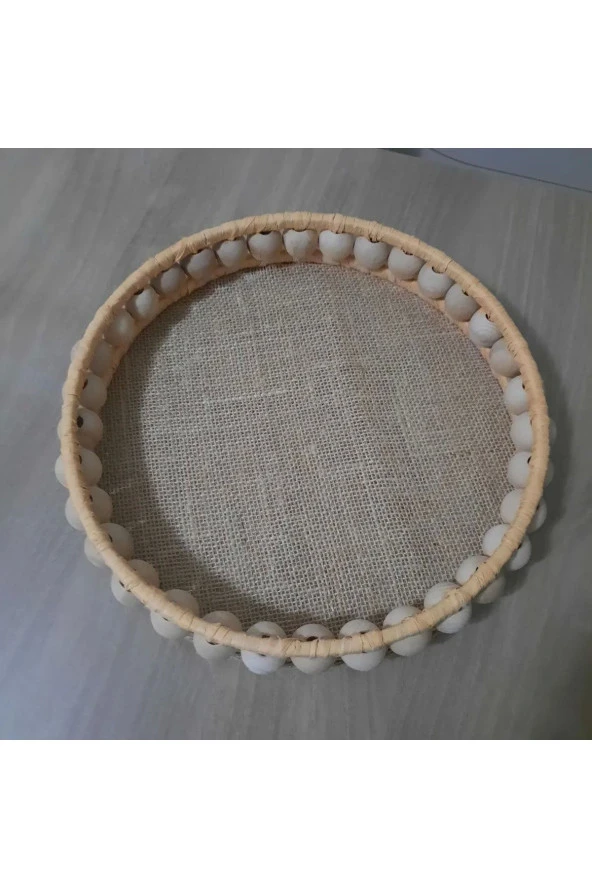 Hasır EL Yapımı Tepsi Sepet 26 CM - 2