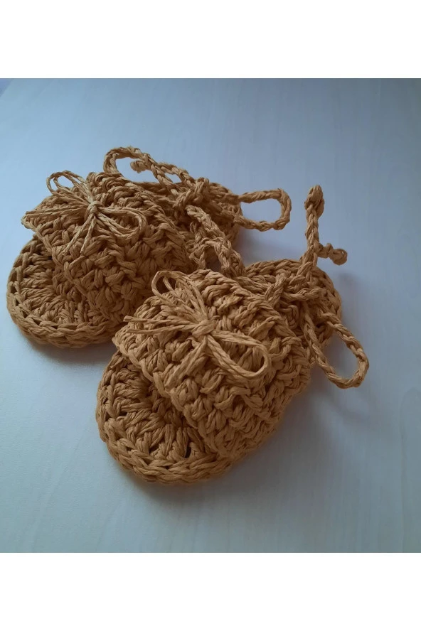 Kağıt İplik Bebek Ev Terliği - 5