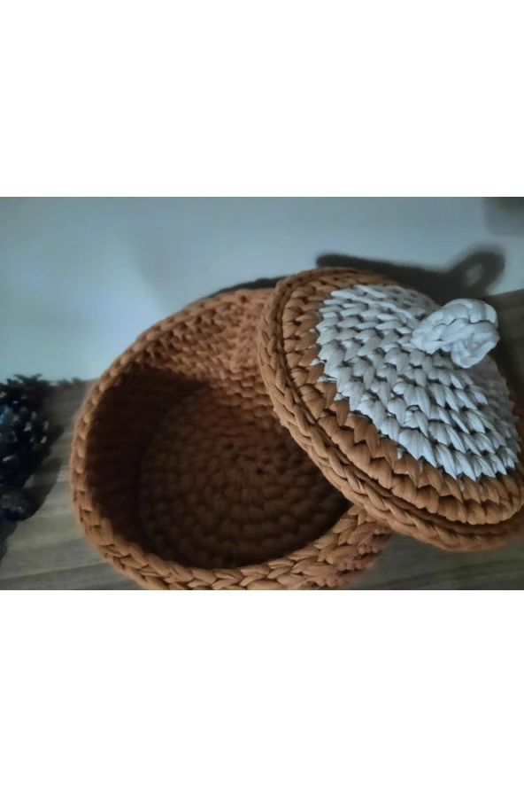 ÇOK AMAÇLI PENYE SEPET DÜZENLEYİCİ DEKORATİF SEPET - 4