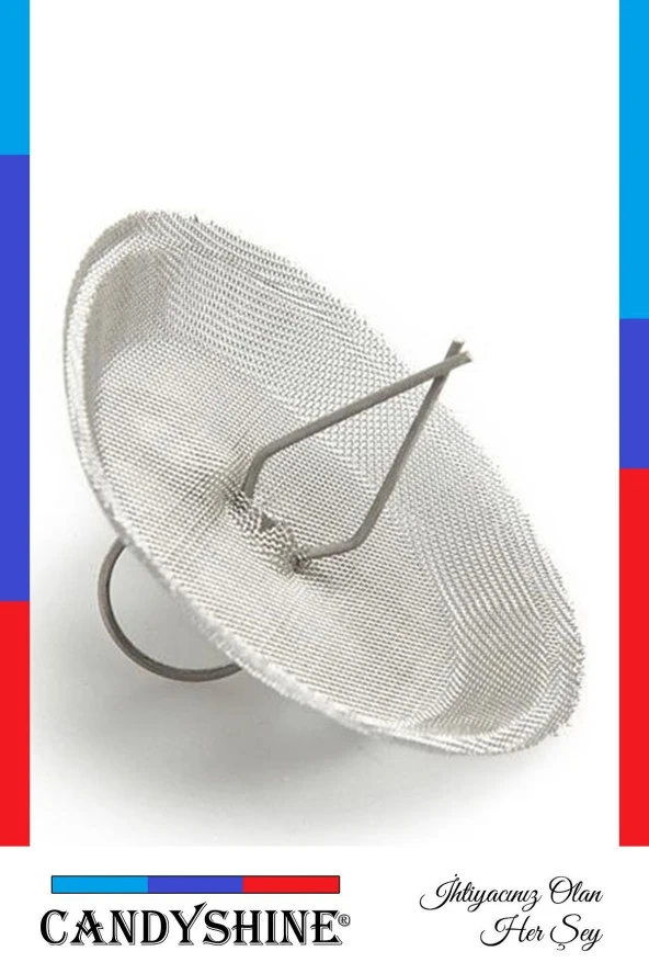 Çaydanlık Içi Süzgeç Demlik Içi Çay Süzgeçi Çay Demliği Süzgeci Paslanmaz Süzgeç - 4