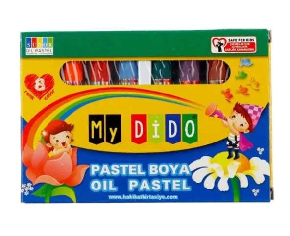 Südor My Dido Pastel Boya 8Li ürün görseli 1