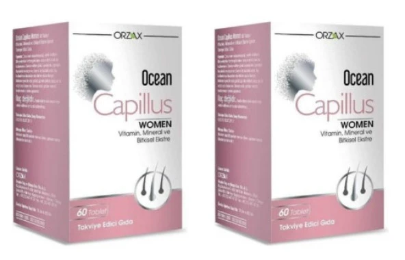 Orzax Ocean Capillus Women 60 Tablet 2 Adet