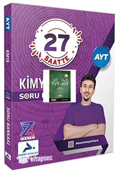PARAF TYT 27 SAATTE KİMYA SORU BANKASI Z TAKIMI ürün görseli 1