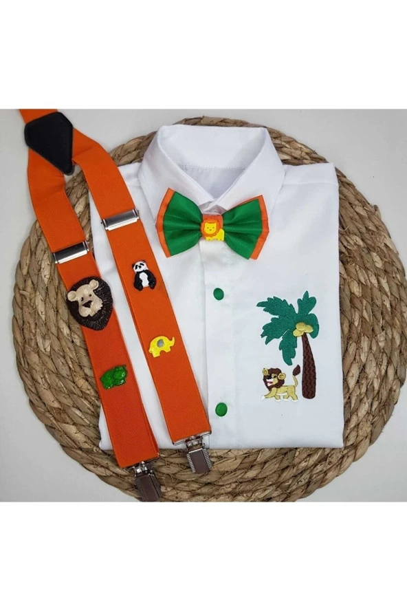 Saferi Konseptli Askı Papyon Gömlek ürün görseli 1