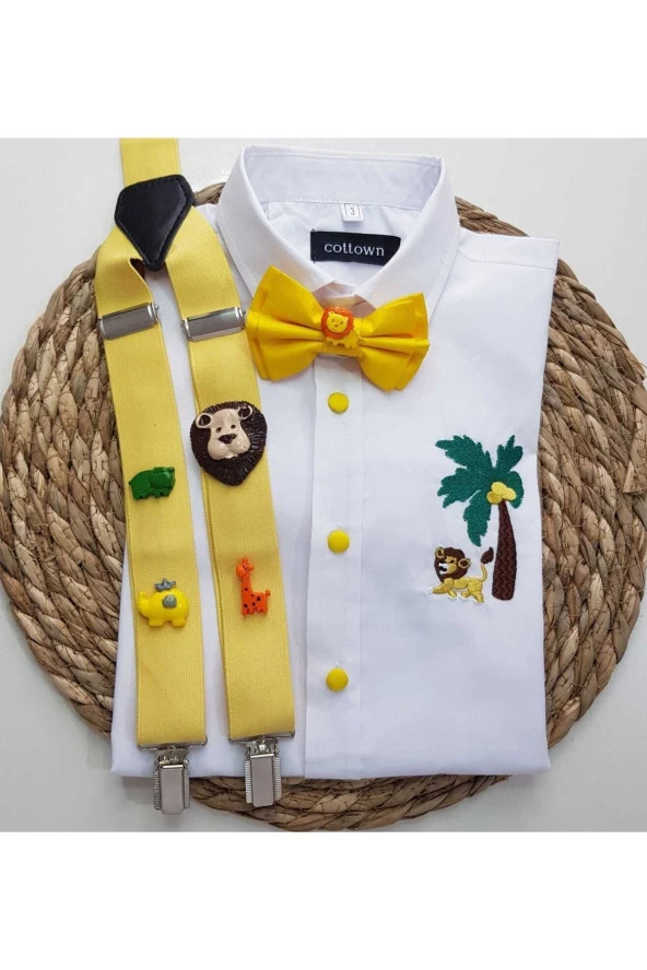 Saferi Konseptli Askı Papyon Gömlek ürün görseli 1