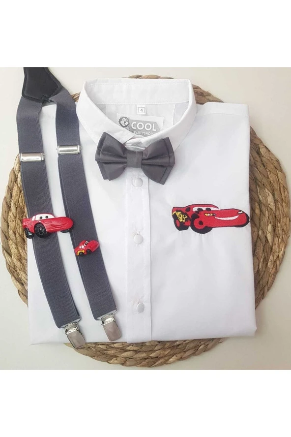 Şimşek Mc Kıyafet Askı Papyon Gömlek