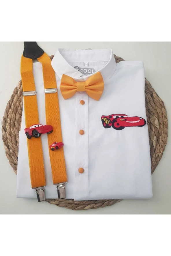 Şimşek Mc Kıyafet Askı Papyon Gömlek ürün görseli 1