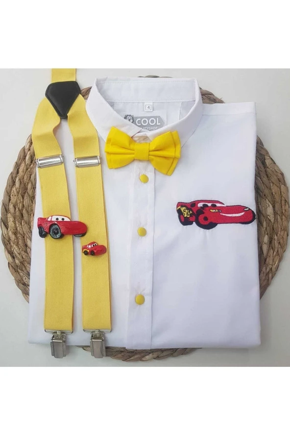 Şimşek Mc Kıyafet Askı Papyon Gömlek ürün görseli 1