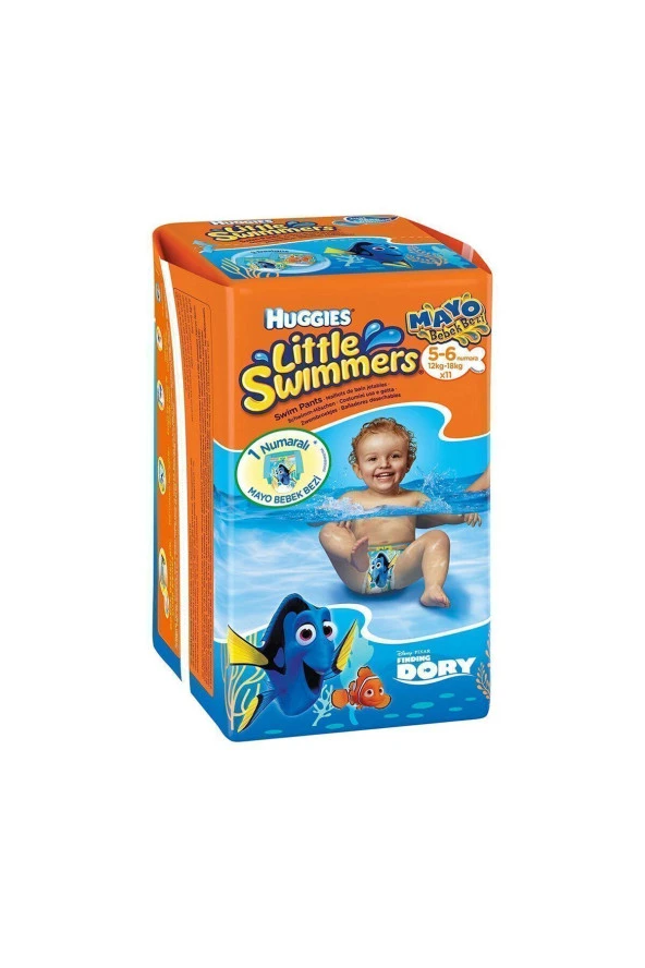 Little Swimmers Mayo Bebek Bezi 12-18 Kg 11 Ped