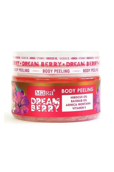 MARA Dreamberry Değerli Yağlar Içeren Çilek Vücut Peeling 300 gr