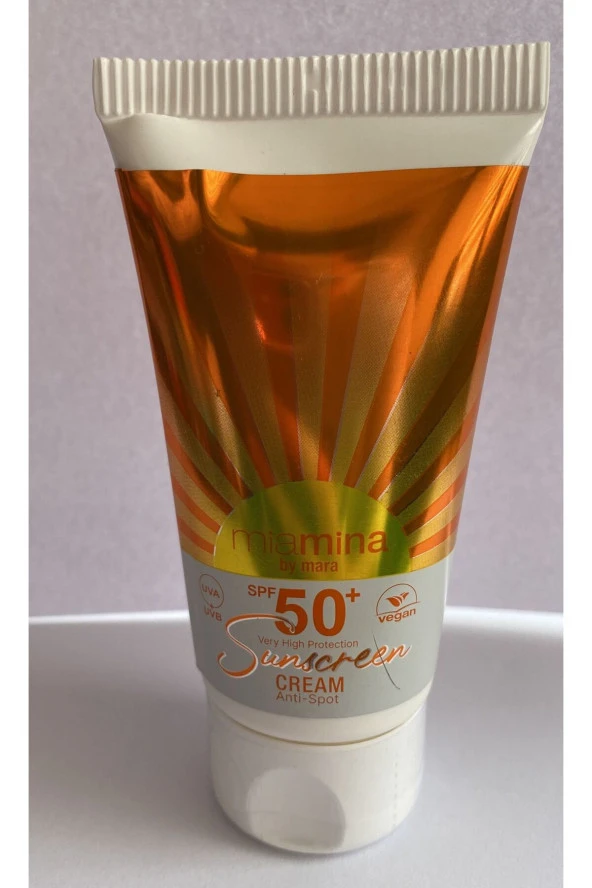 Miamina Güneş Kremi Leke Karşıtı Spf50+ Tüp50ml