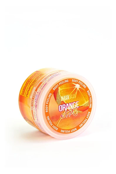 MARA Orange Candy Değerli Yağlar Içeren Portakal Şekeri Vücut Peeling 300gr - 3