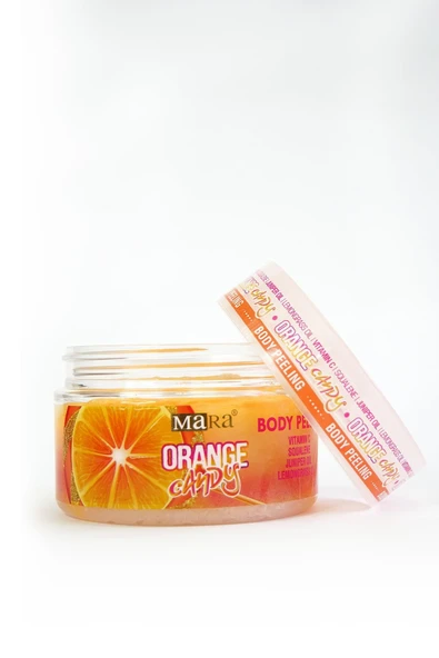MARA Orange Candy Değerli Yağlar Içeren Portakal Şekeri Vücut Peeling 300gr - 5