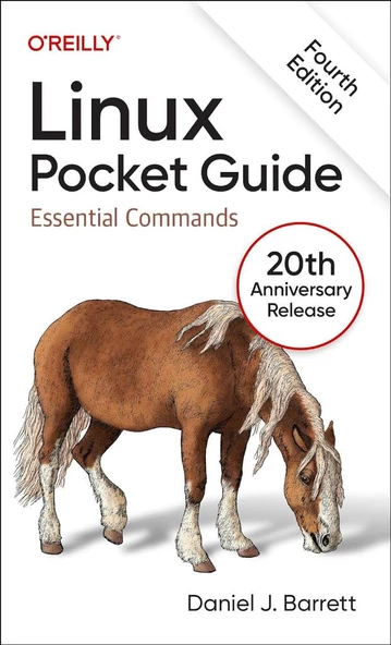 Linux Pocket Guide: Essential Commands 20th Anniversary Release 4th Edition Daniel J. Barrett ürün görseli