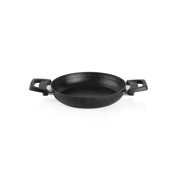 Schafer Black Stone 2 li Sahan Seti 18+22 Cm-Siyah - 3