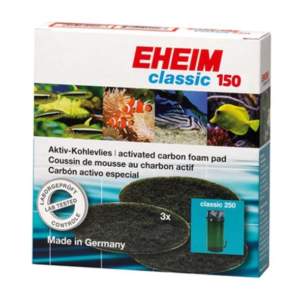 Eheim 2211 Classic 150 Karbonlu Yedek Sünger 3 Ad. ürün görseli