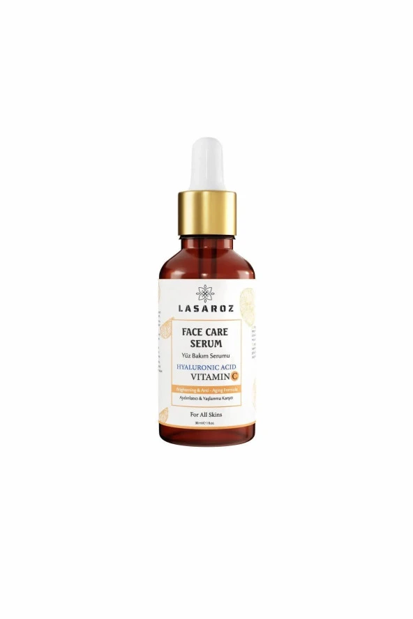 Lasaroz Yüz Bakım Serumu Hyaluronic Acid Vitamin C 30 ml - Resim 5