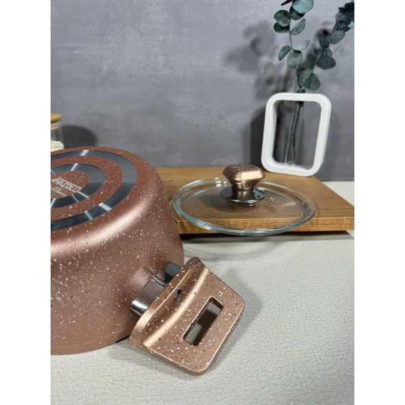GRANİT 18 CM EZME DERİN TENCERE - 2