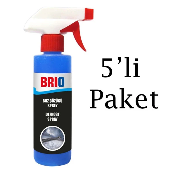 Brio Buz Çözücü Sprey 250 Ml 5'li Paket