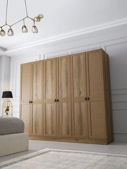 MAYRA MDF 6 KAPILI DOLAP
