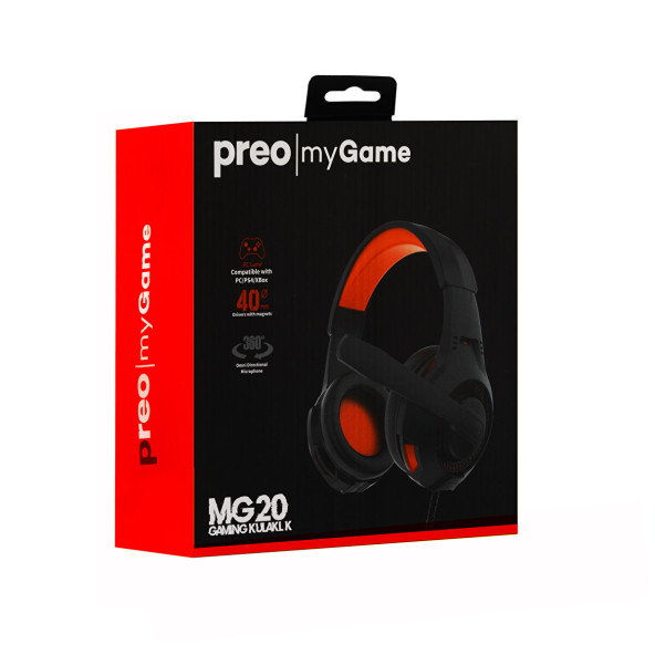 Preo MG20 Mikrofonlu Gaming Kulaklık