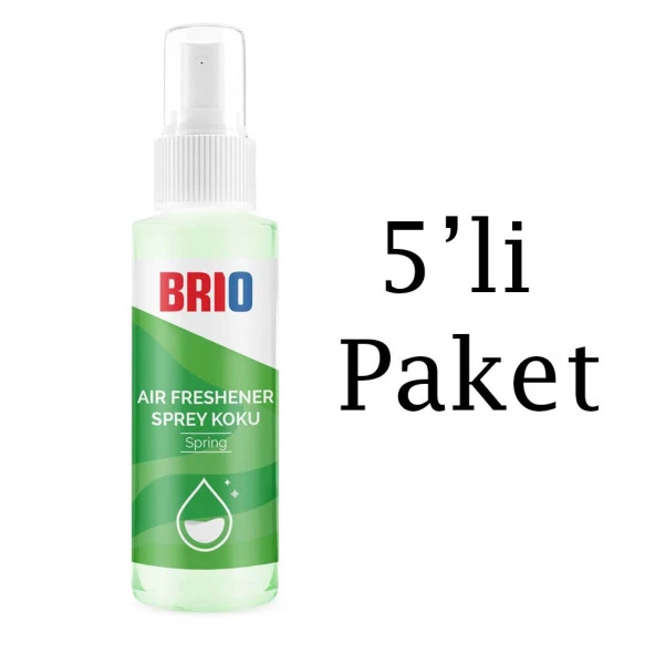 Brio Sprey Koku 170 Ml Spring 5'li Paket